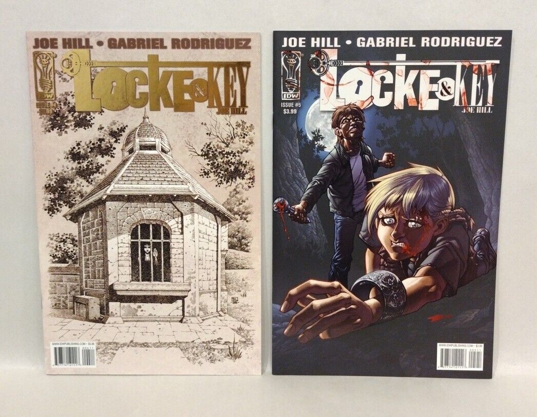 Locke And Key IDW Complete Comic Sets #1-6 (2008) Head Games #1-6 1st Prints NM