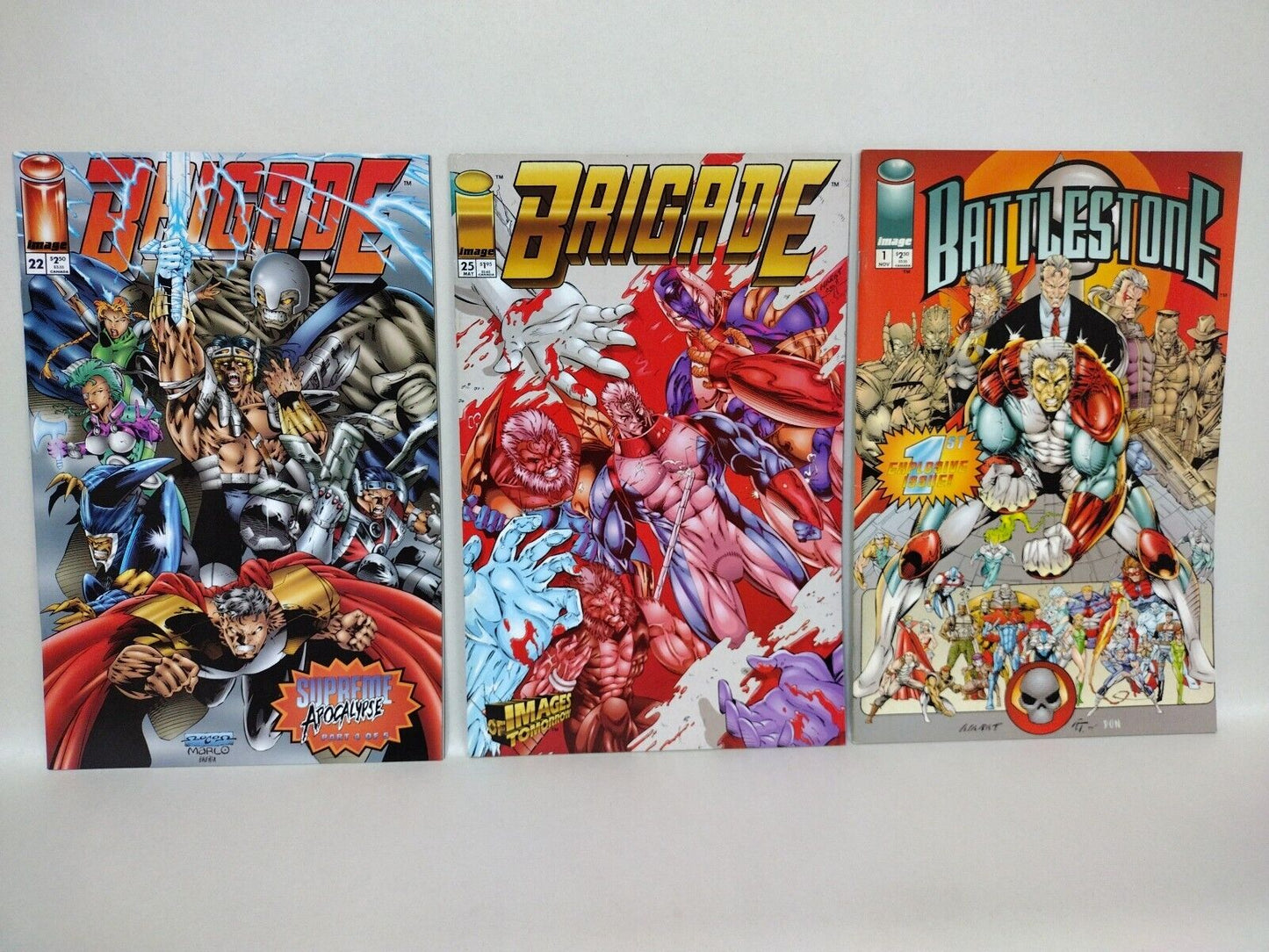 Brigade Vol 2 (1993) Image 19 Comic Lot #0 1 2 3 4 5 7 8 9 10 11 12 14 18 22 25+