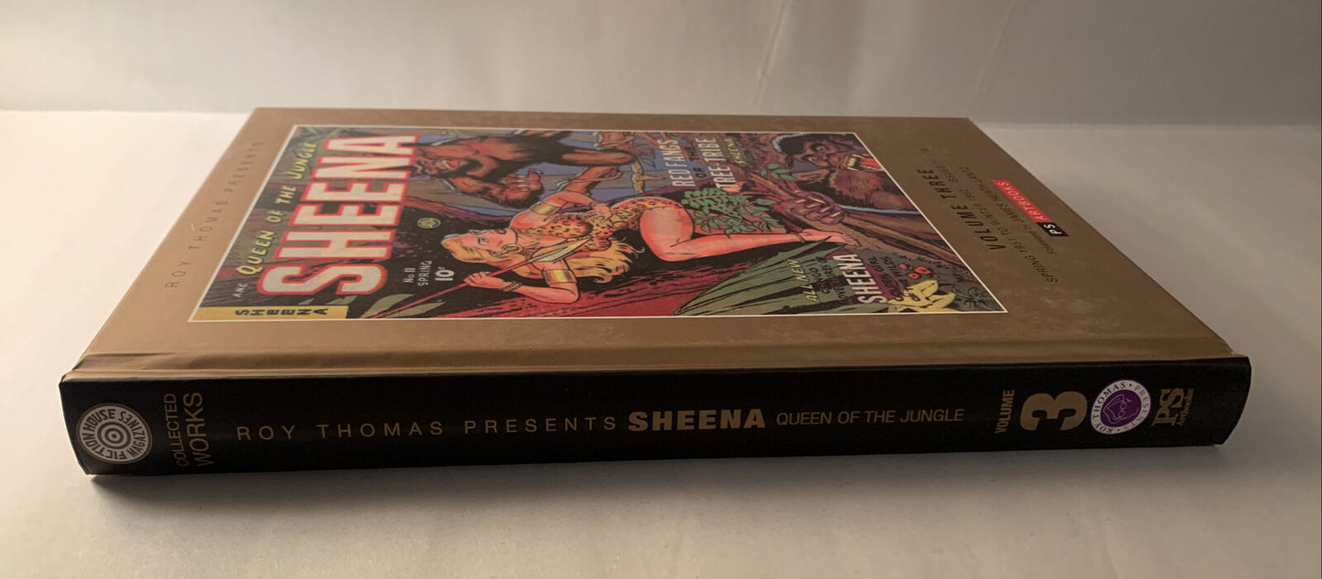 Sheena Queen of the Jungle Golden Age Vol 3, issues 11-18  HC  PS Artbooks 2014