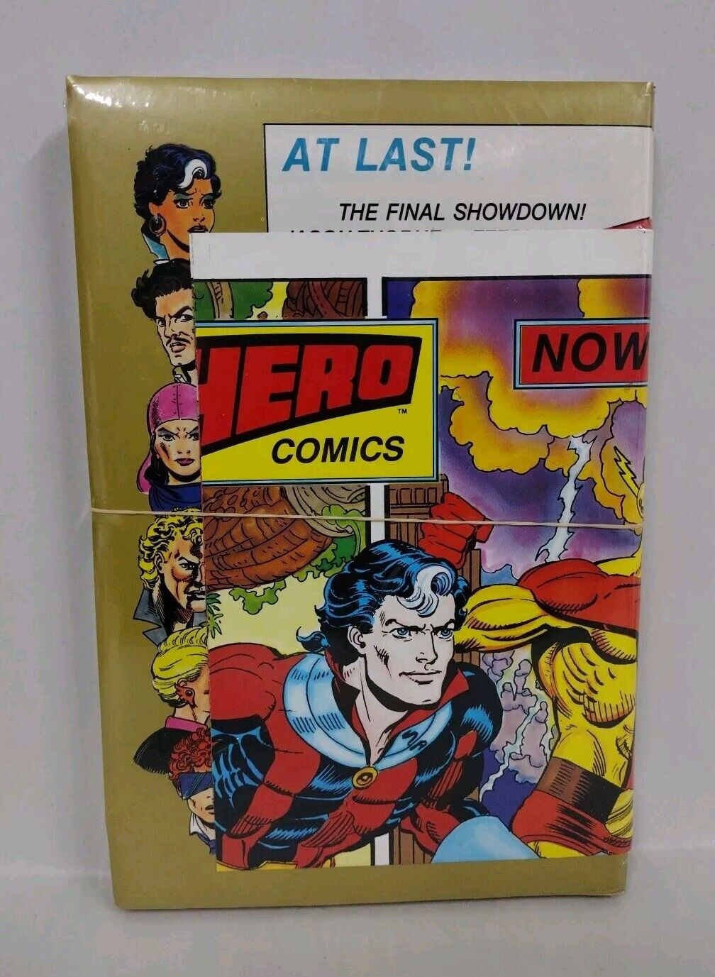 Hero Comics (1987) Retailer Comic Promo Kit Champions Captain Thunder New Sealed