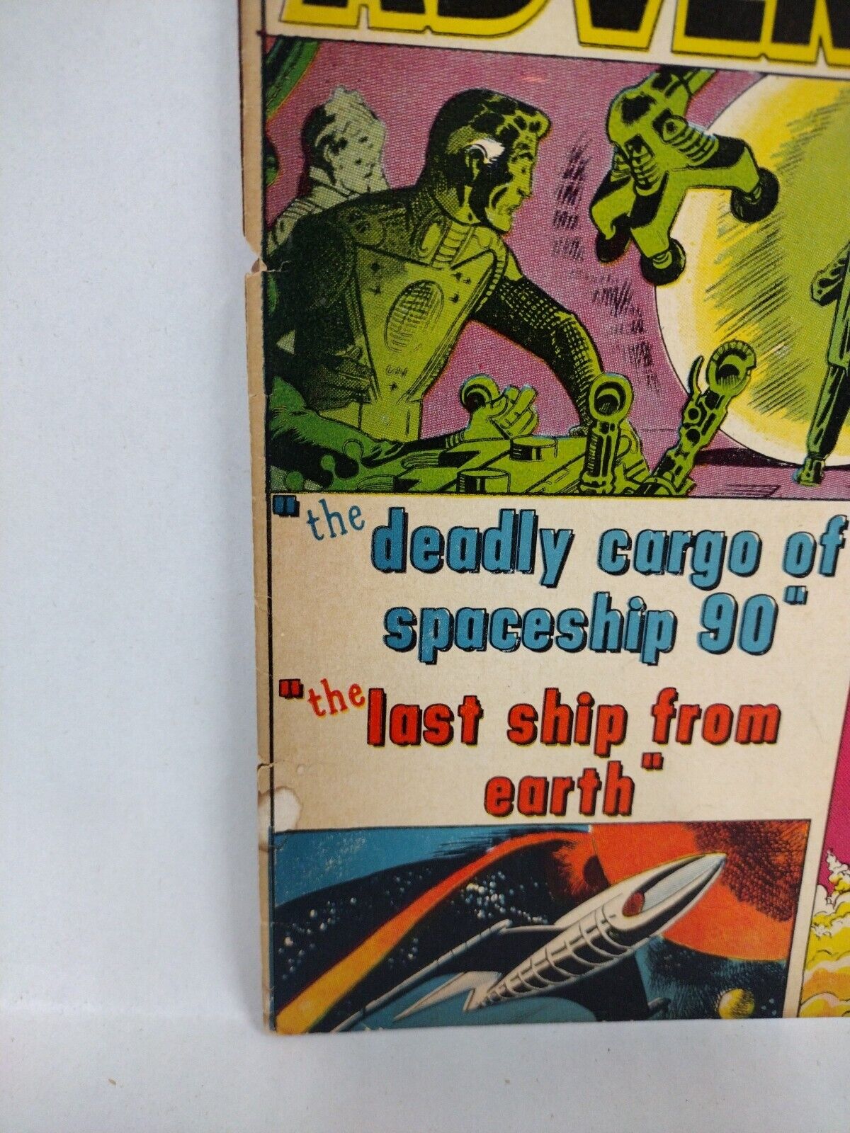 Space Adventures #32 (1960) Charlton Comic Steve Ditko Cover Low Grade 