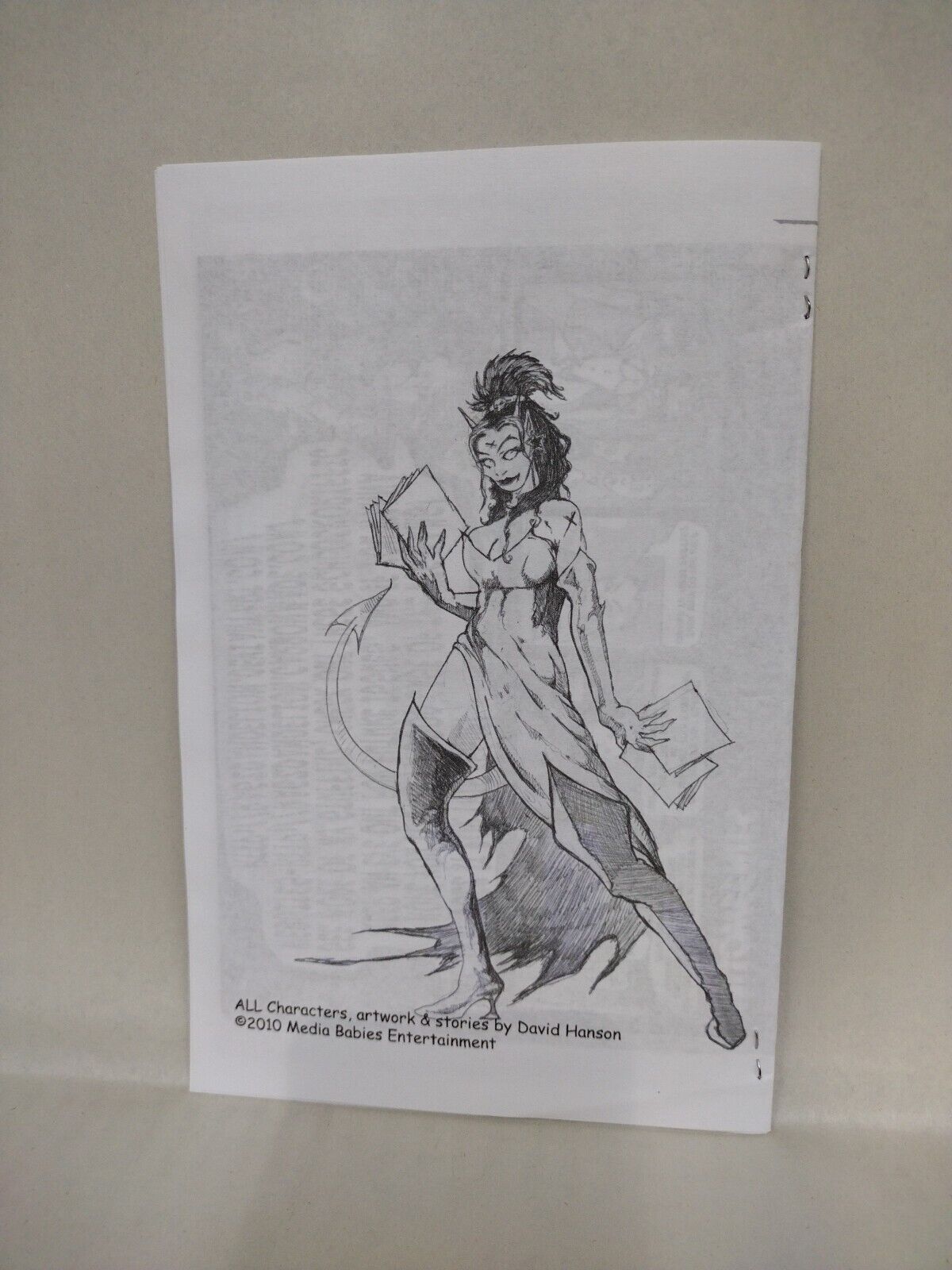 Rags Dandelion Comix 2010 Handmade Horror Comic Ashcan Set Plazmo Schlock N Roll