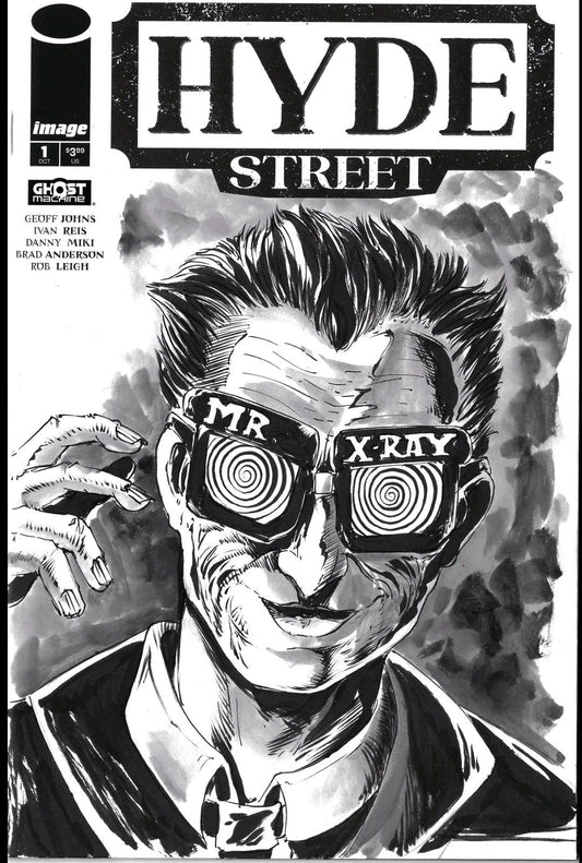 Hyde Street #1 (2024) Ghost Machine Sketch Cover Var Comic W Original DCastr Art