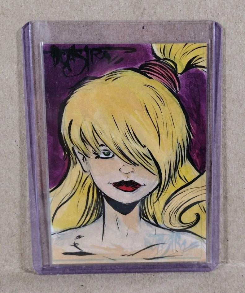 Dave Castr (2025) Front Row Card Show Exclusive Sketch Card W Original Julie Art