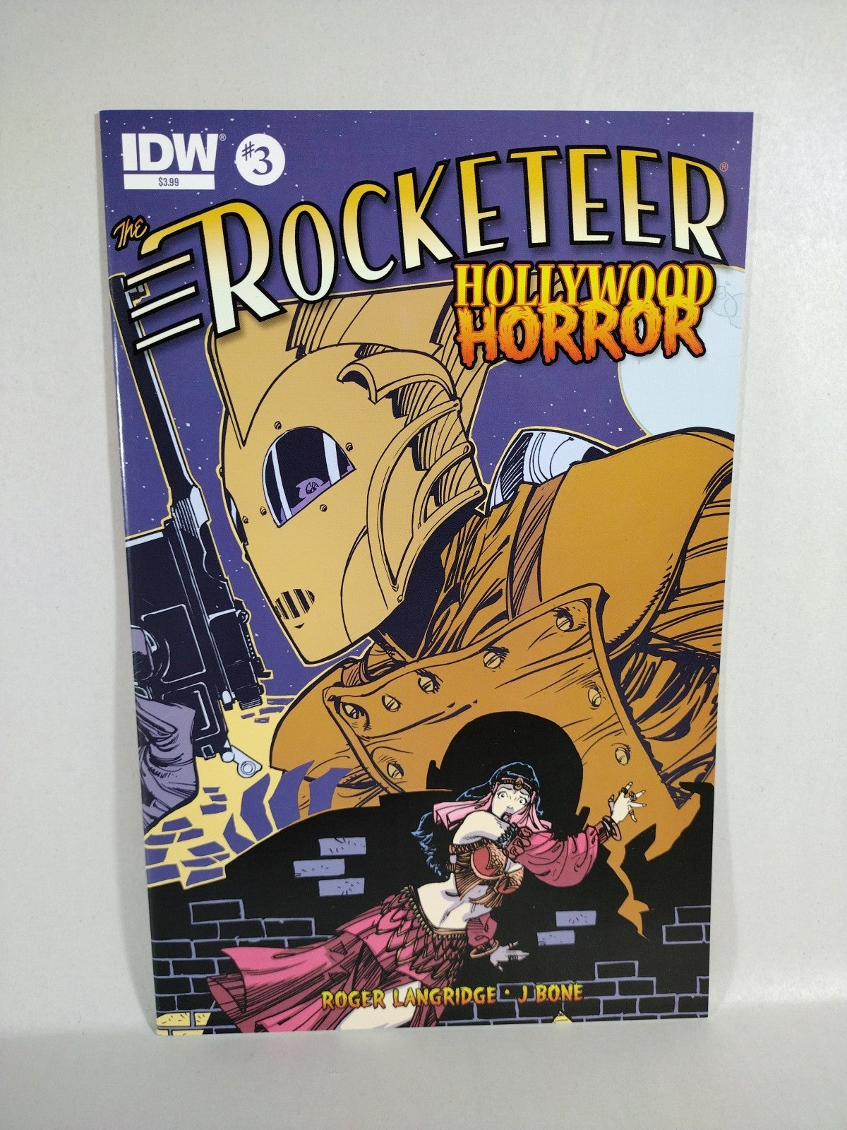 ROCKETEER: HOLLYWOOD HORROR (2013) Complete IDW Comic Series #1 2 3 4 NM