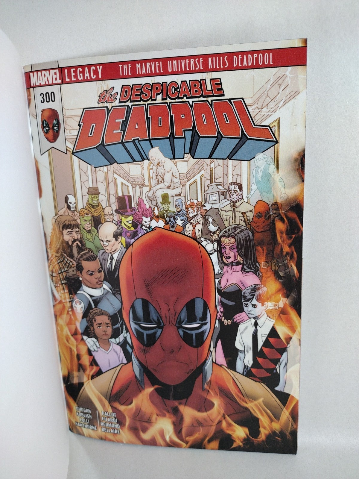 Despicable Deadpool #300 (2018) Marvel Comic Blank Sketch Cover Variant NM