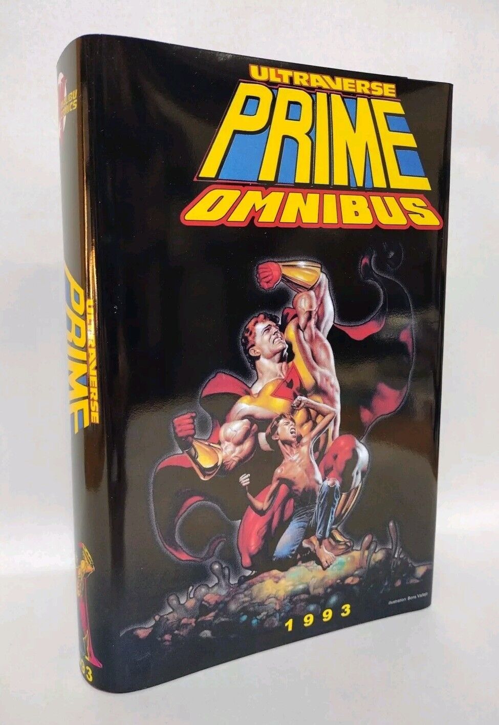 Prime Omnibus (1993) ARG Custom Bound Malibu Comics HC W DJ #1-26 Infinity Power