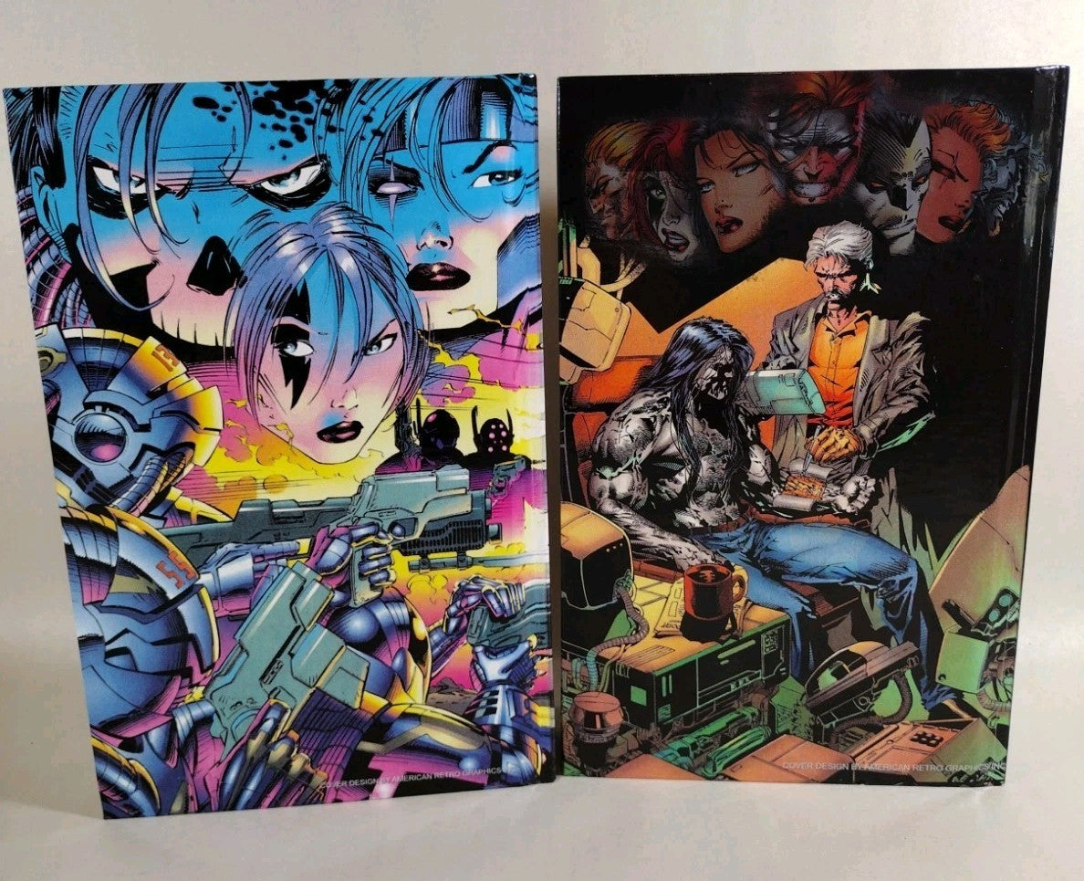 Cyberforce Omnibus (1992-97) Complete Custom Bound Image Comic HC 2 Book Set ARG