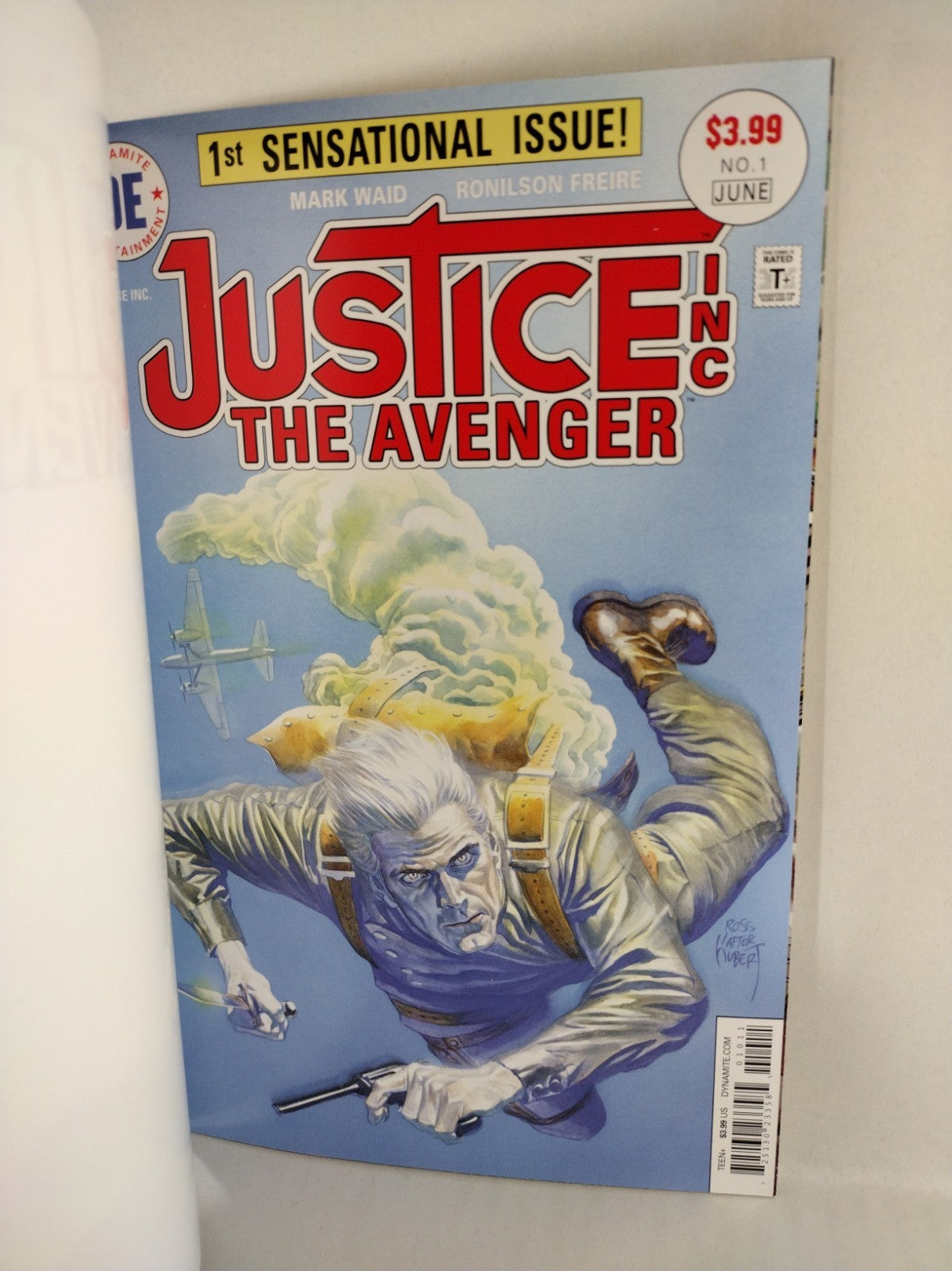 Justice Inc Avenger #1 (2015) Dynamite Comic Blank Sketch Cover Variant NM