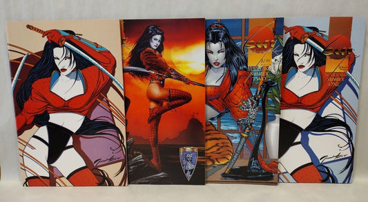 Shi Senryaku (1995) Complete Crusade Comic Set #1 2 3 + Variant William Tucci 