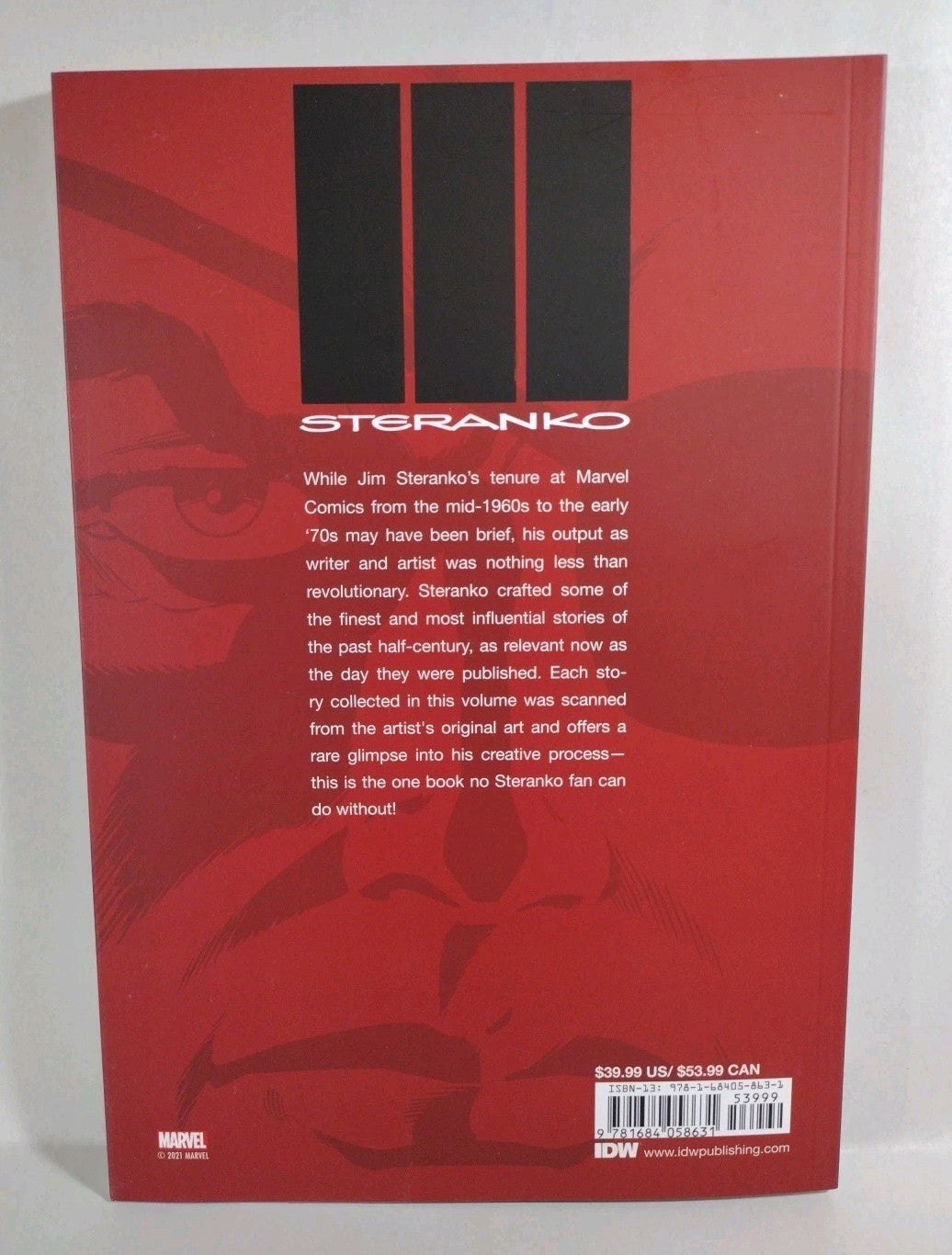 Steranko Nick Fury Agent of Shield ARTISAN EDITION (2021) IDW Marvel SC New