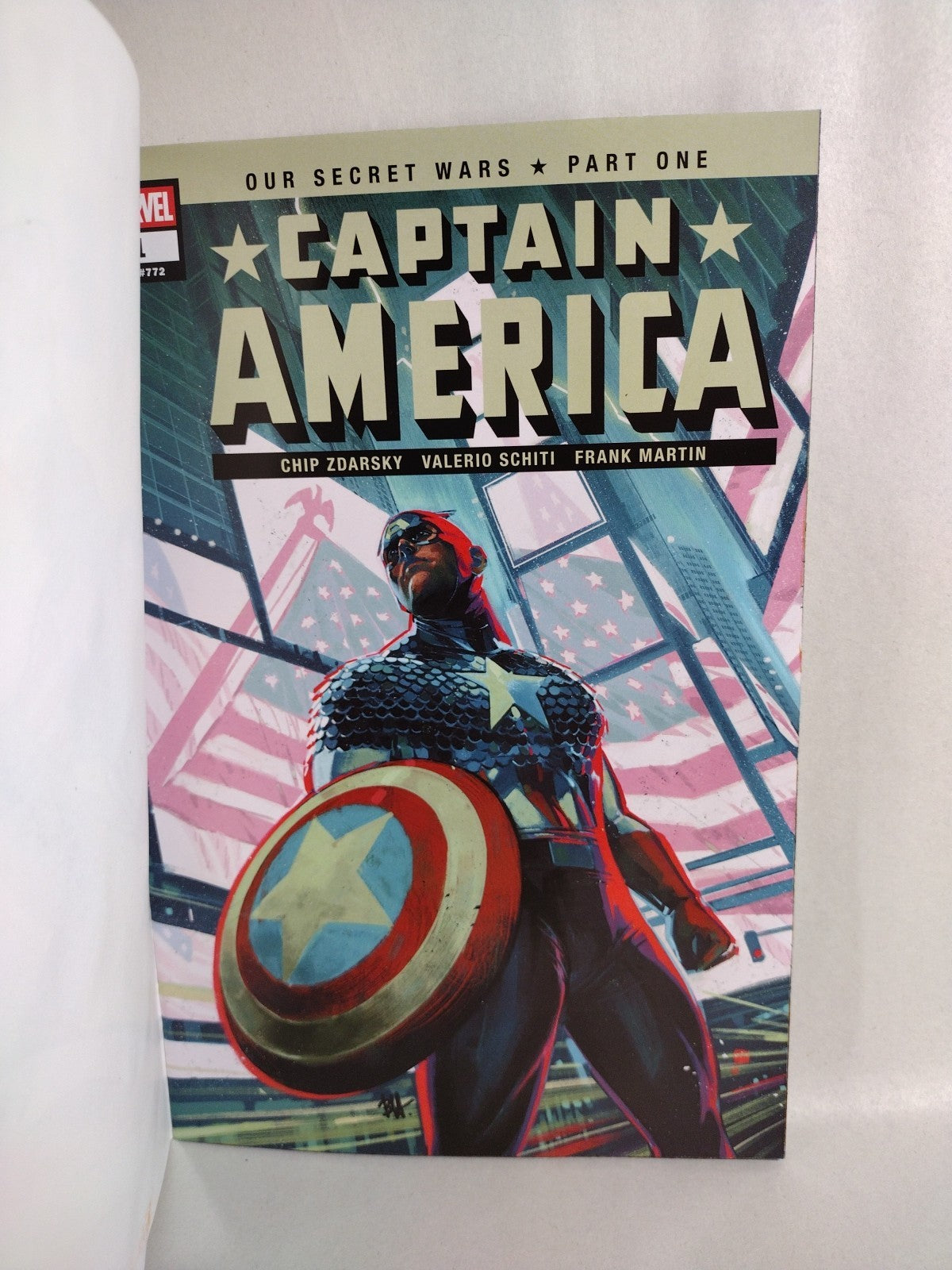Captain America #1 (2025) Marvel Sketch Cover Comic W Original Dave Castr Art