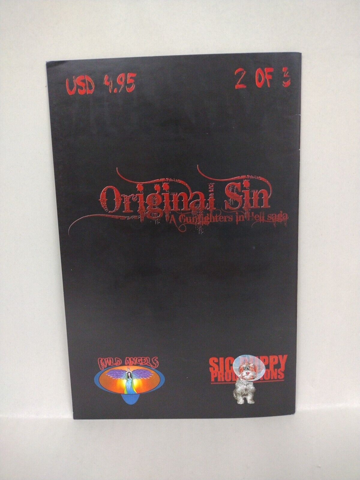 Original Sin (2012) Complete Wild Angels Comic Set #1 2 3 Signed Joe Tim Vigil