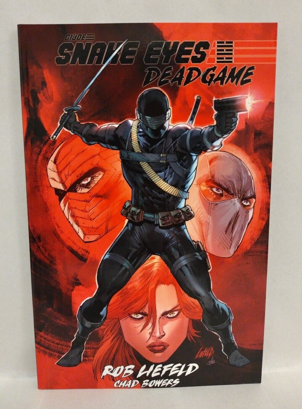 GI Joe Snake Eyes Deadgame (2021) IDW Rob Liefeld TPB New