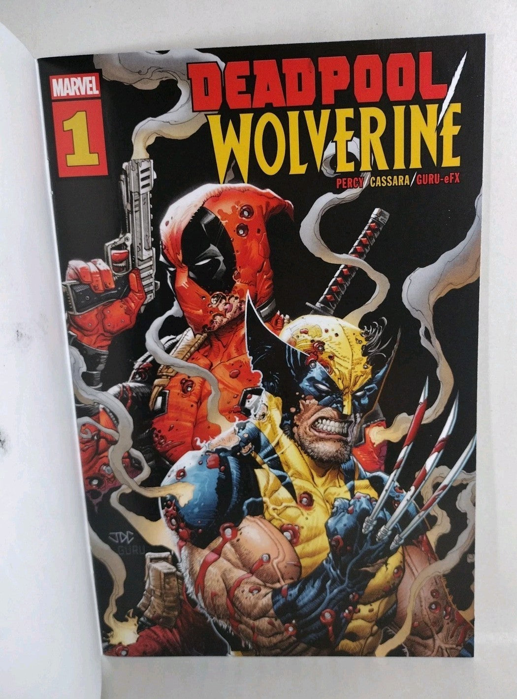 Deadpool Wolverine #1 (2025) Marvel Sketch Variant With Original Dave Castr Art
