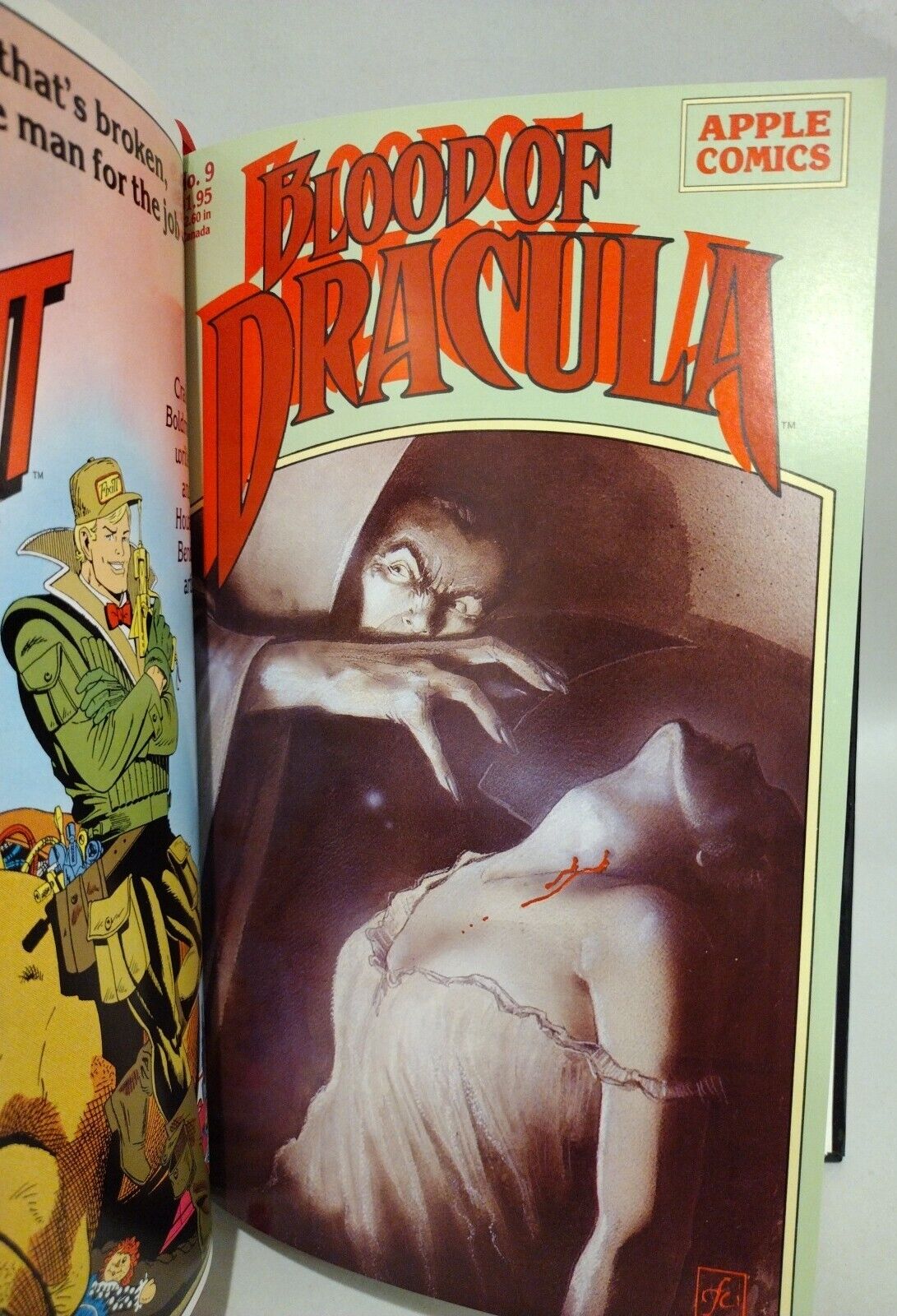 Blood of Dracula Omnibus (1987) ARG Custom Bound Apple Comic HC Kieth Wrightson