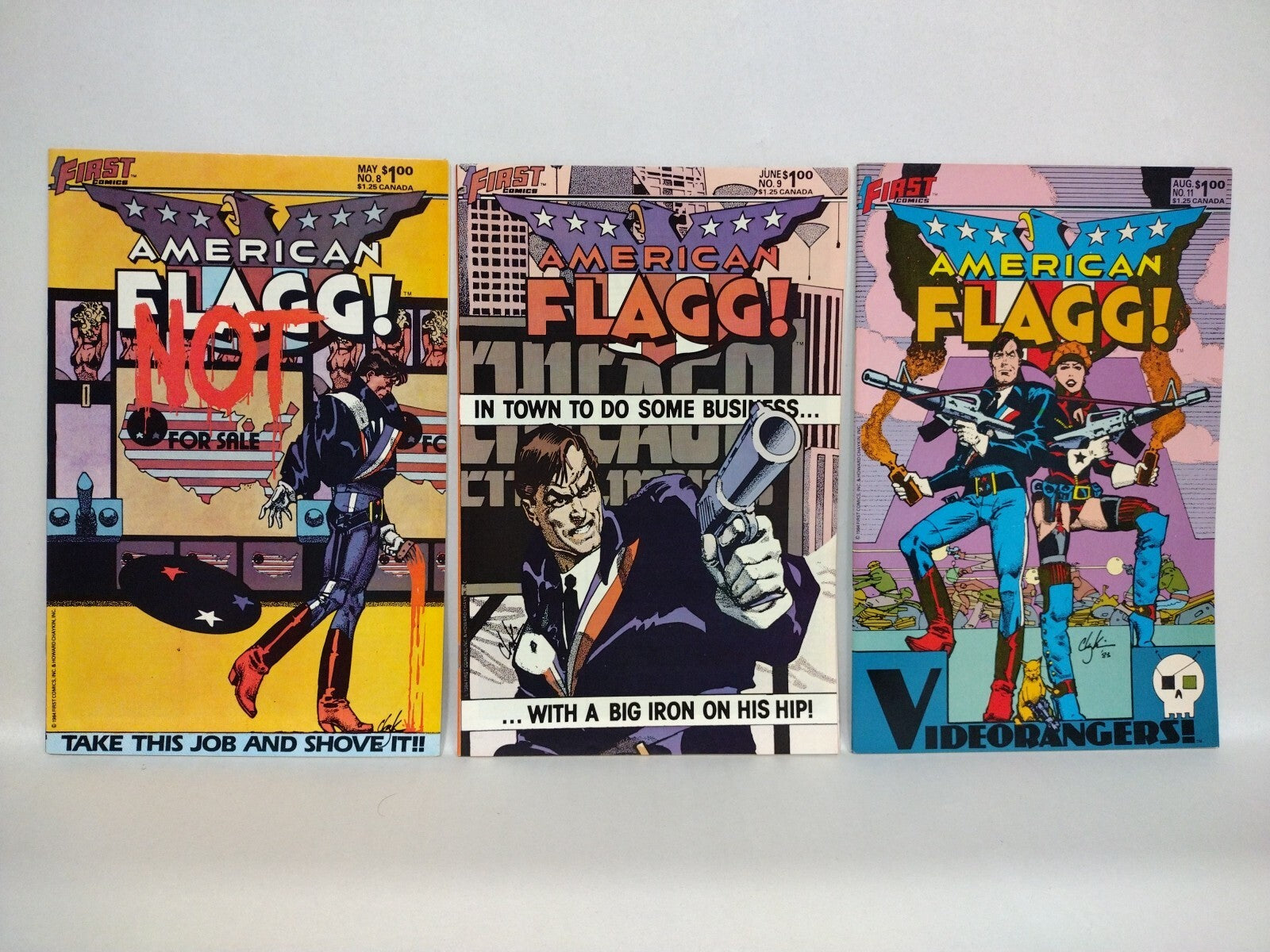 American Flagg (1983) First Comic Lot Set 1-6 8 9 11 14 15 19 23 25 39 41 46 48+