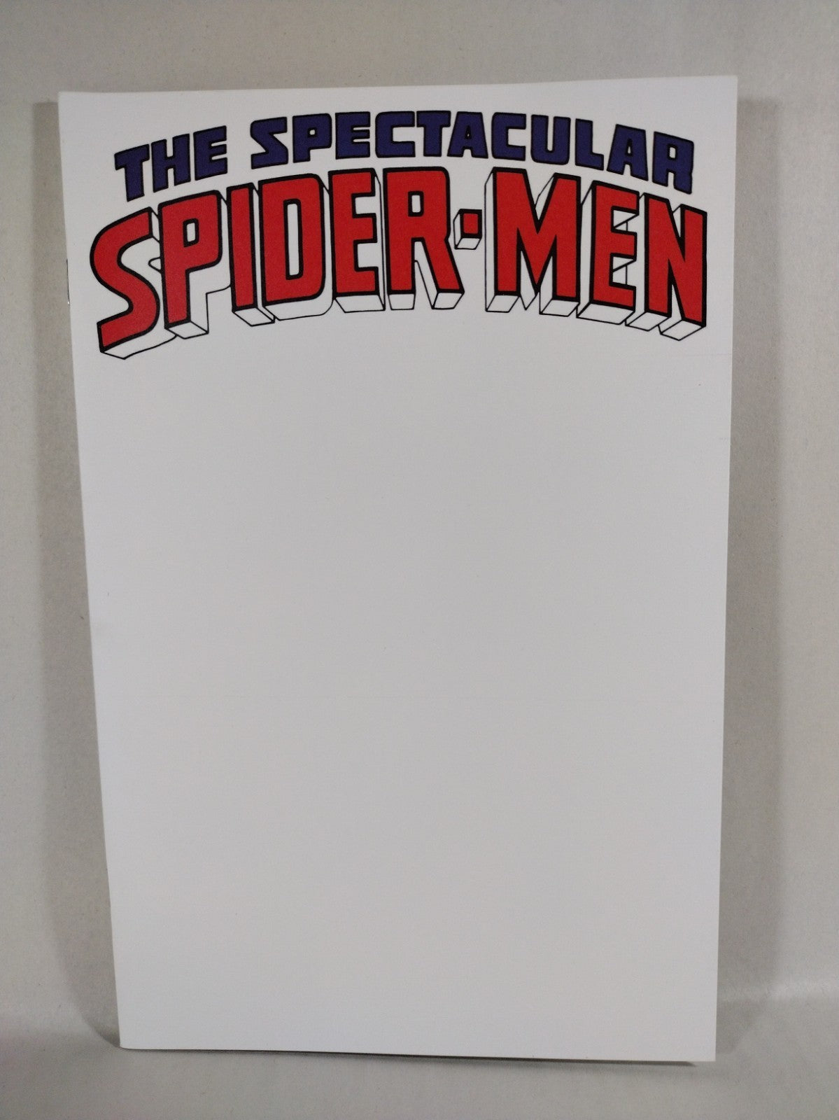 Spectacular Spider-Men #1 (2024) Marvel Comic Blank Sketch Cover Variant NM