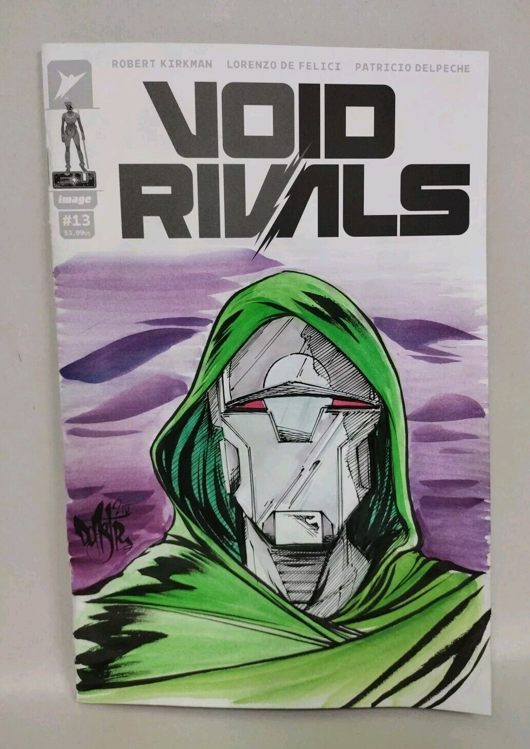 Void Rivals #13 (2024) Sketch Cover W Original DCastr