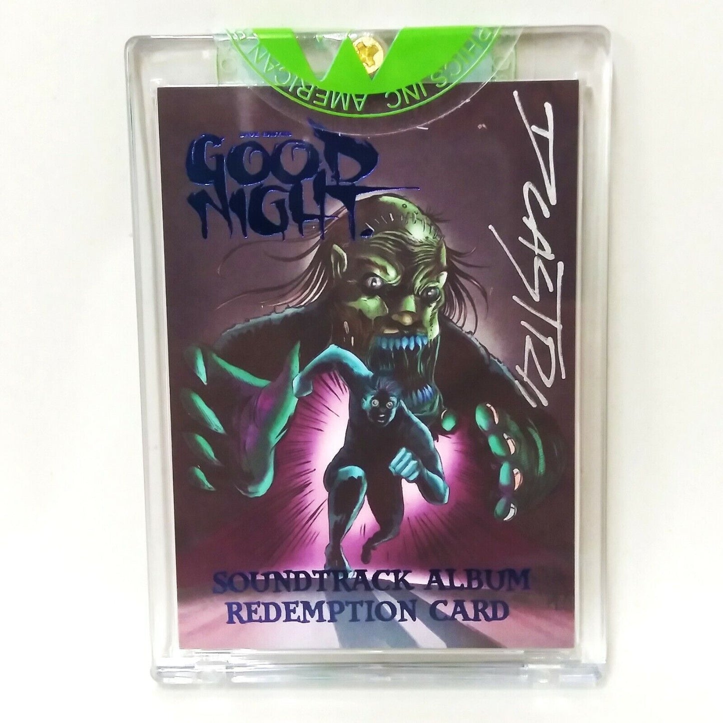 Dave Castr's Good Night Art Book & Signed Album Redemption Card
