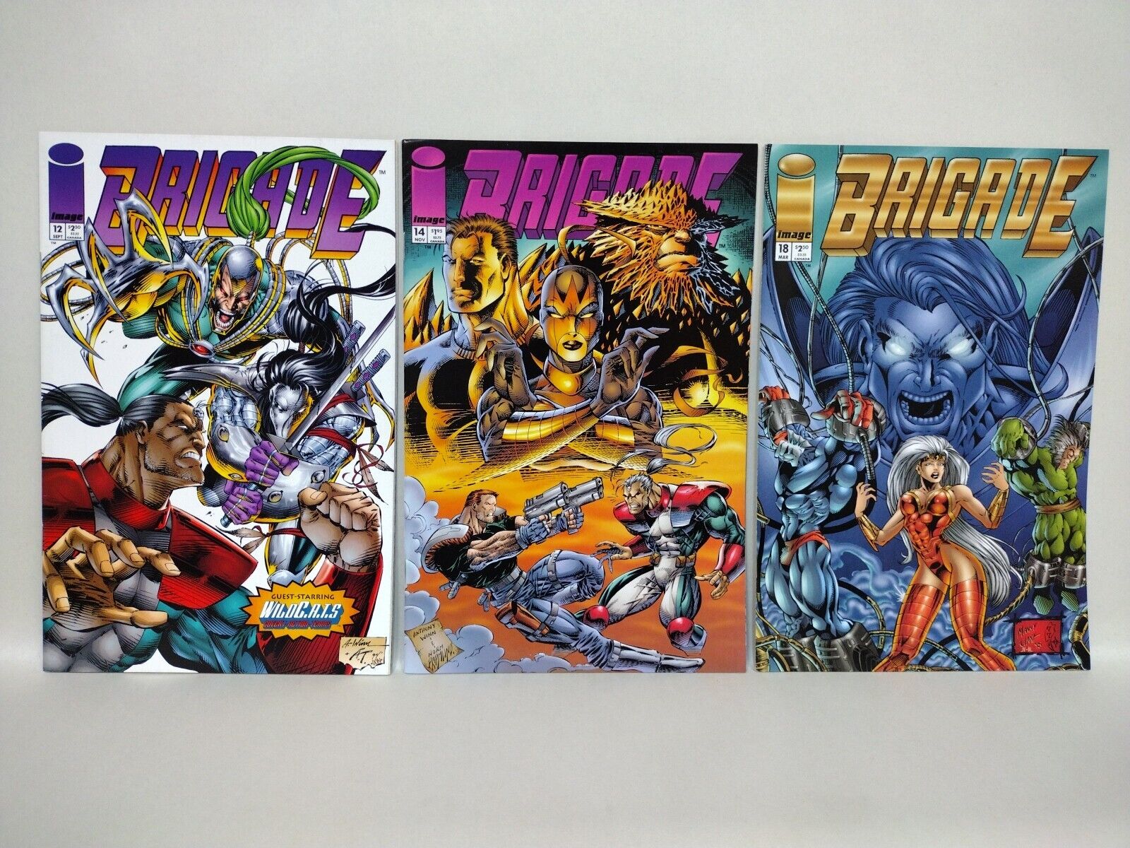 Brigade Vol 2 (1993) Image 19 Comic Lot #0 1 2 3 4 5 7 8 9 10 11 12 14 18 22 25+