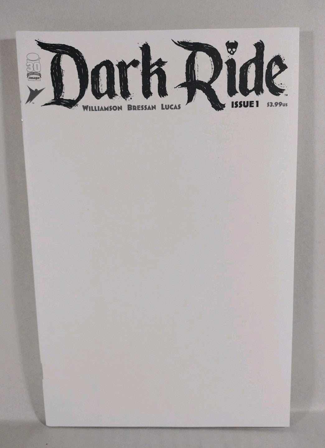 Dark Ride #1 (2022) Image Comics Blank Sketch Variant Cover New NM