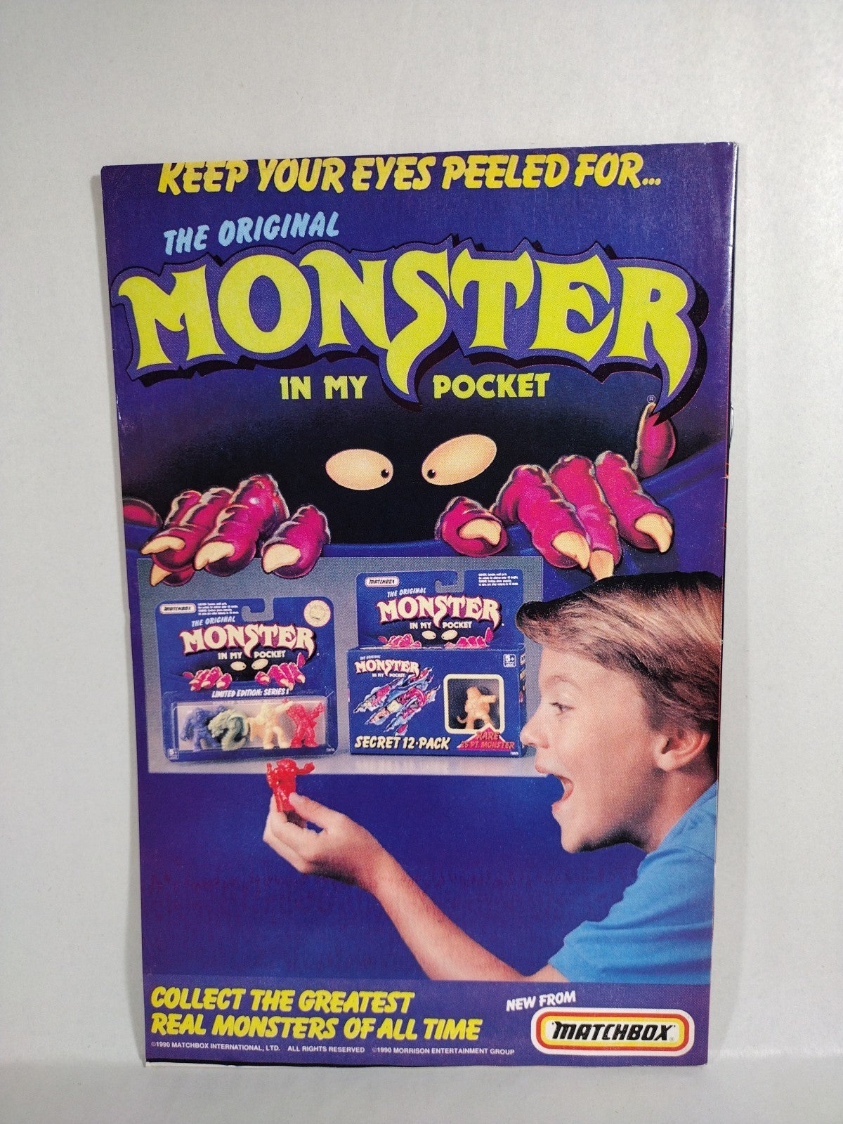 Monster In My Pocket (1991) Complete Harvey Comic Lot #1 2 3 4 VF NM