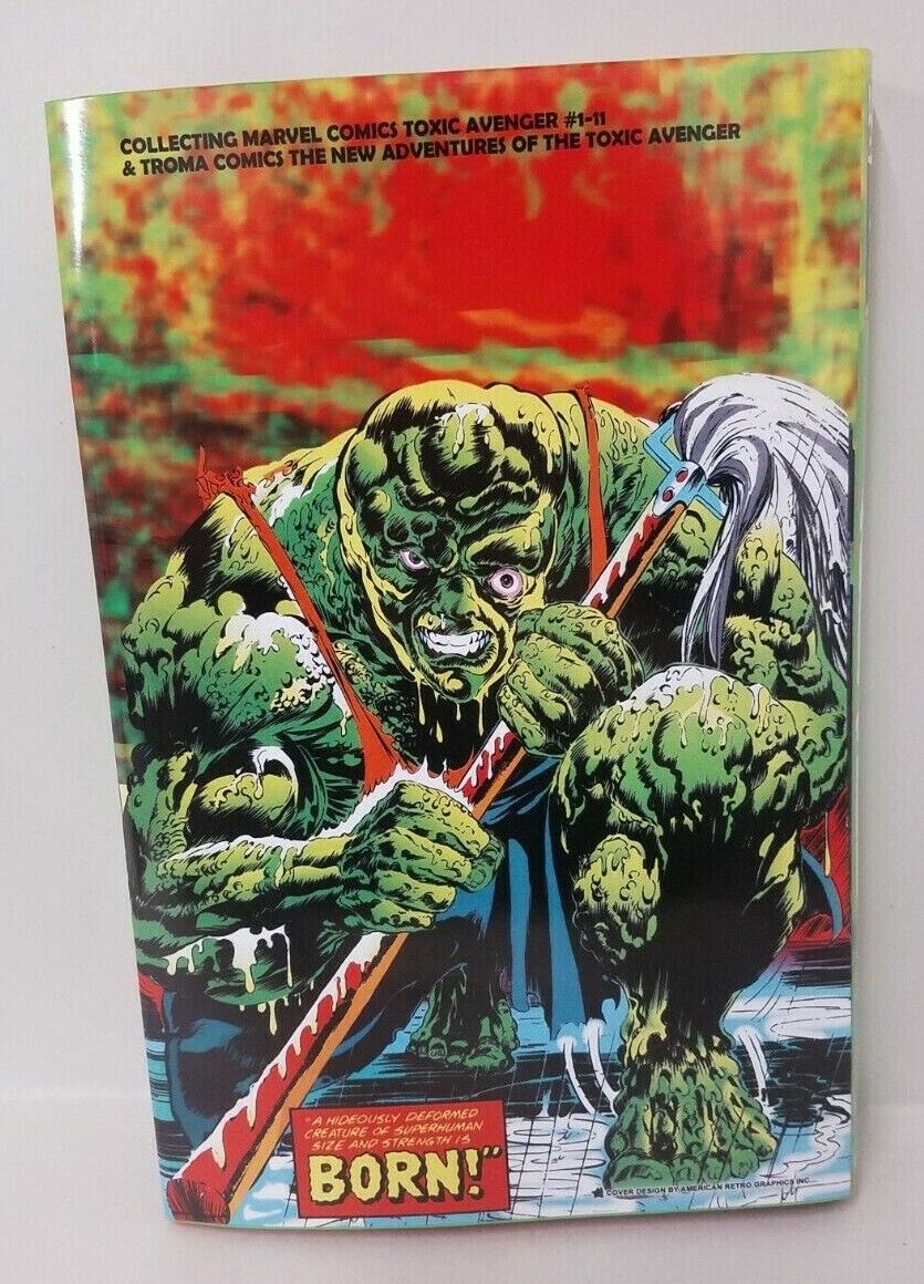 Toxic Avenger (1991) Complete Collection ARG Custom Bound Marvel Comic HC W DJ