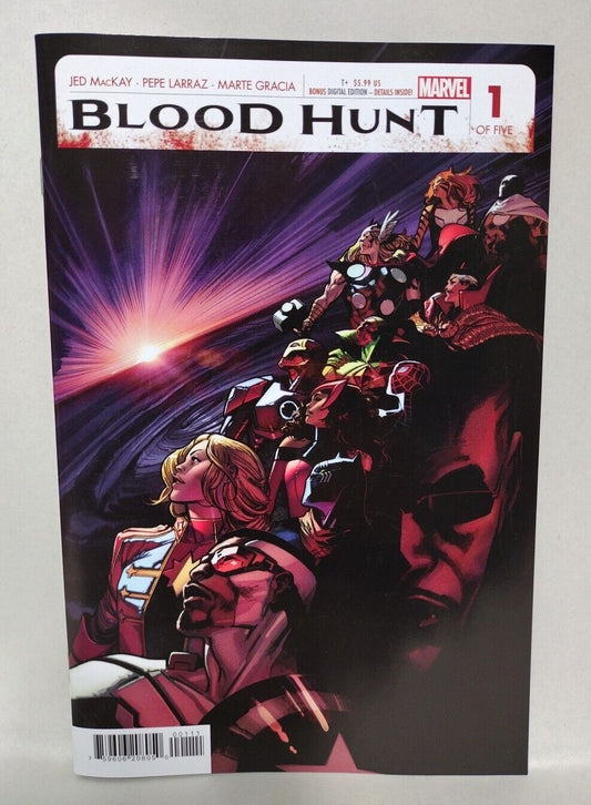 Blood Hunt #1 (2024) Marvel Comic Captain America Blade Doctor Strange Vampires