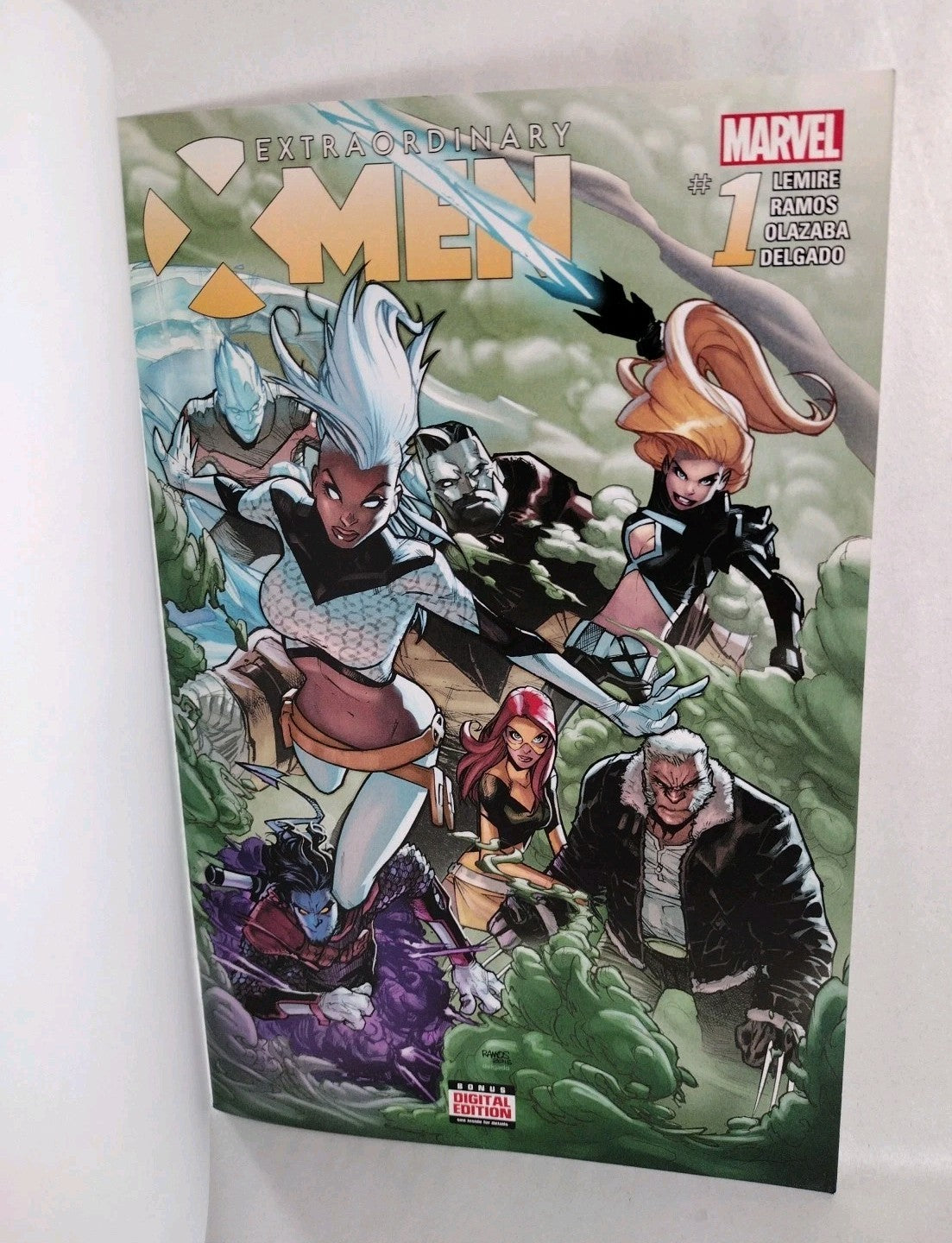 Extraordinary X-Men #1 (2016) Marvel Comic Blank Sketch Variant Cover VF