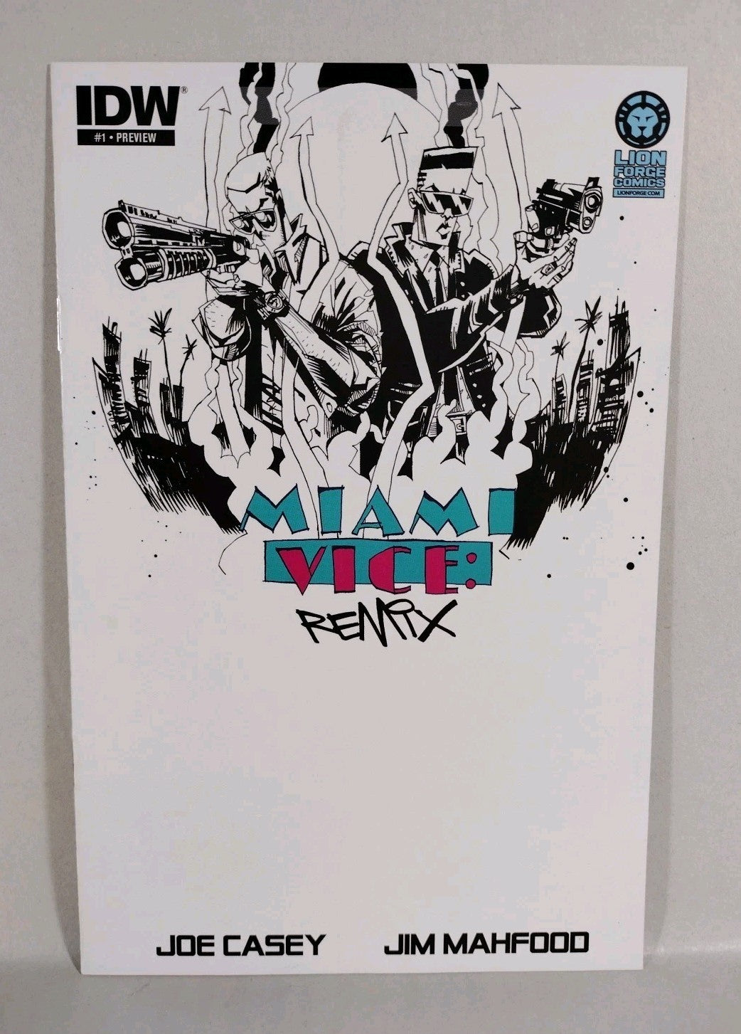 MIAMI VICE REMIX #1 (2015) IDW Preview Ashcan Comic Joe Casey Jim Mahfood NM
