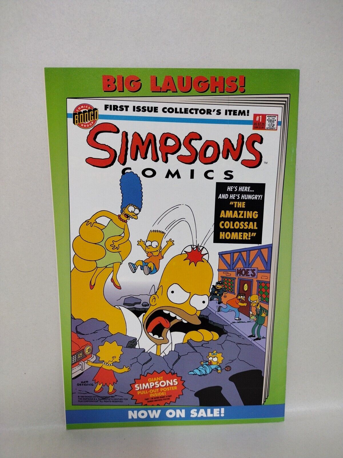 Itchy & Scratchy (1993) Complete Bongo Comic Lot Set #1 2 3 Holiday Special #1 