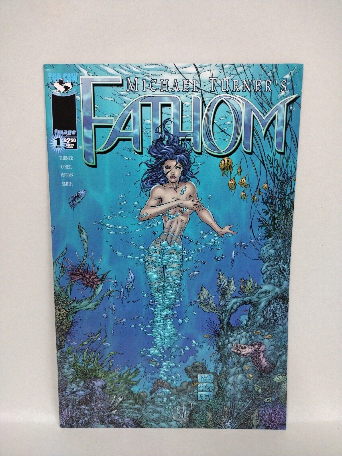 Michael Turner's Fathom (1999) Image Top Cow Comic Lot Set #1 2 3 Wizard 0 NM