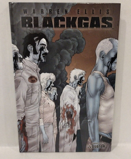 Black Gas (2007) Warren Ellis Avatar Hardcover Zombie Horror New