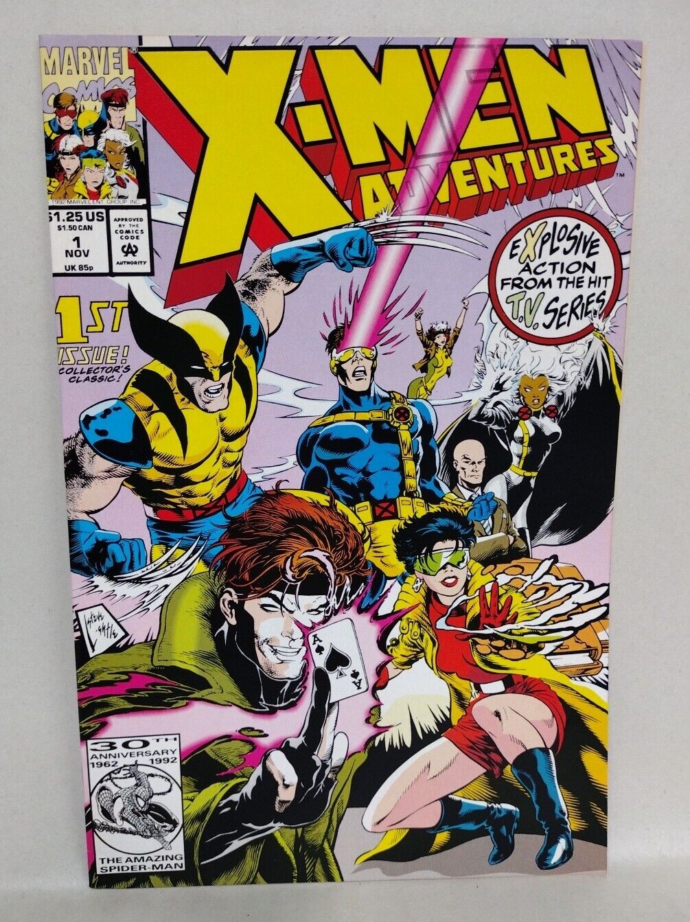 X-Men Adventures (1992) Marvel Comic Lot Set #1 2 3 4 5 6 7