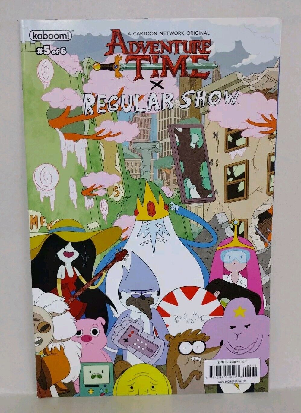 Adventure Time Regular Show #5 (2017) Boom Studios Cover A Phil Murphy F-VF