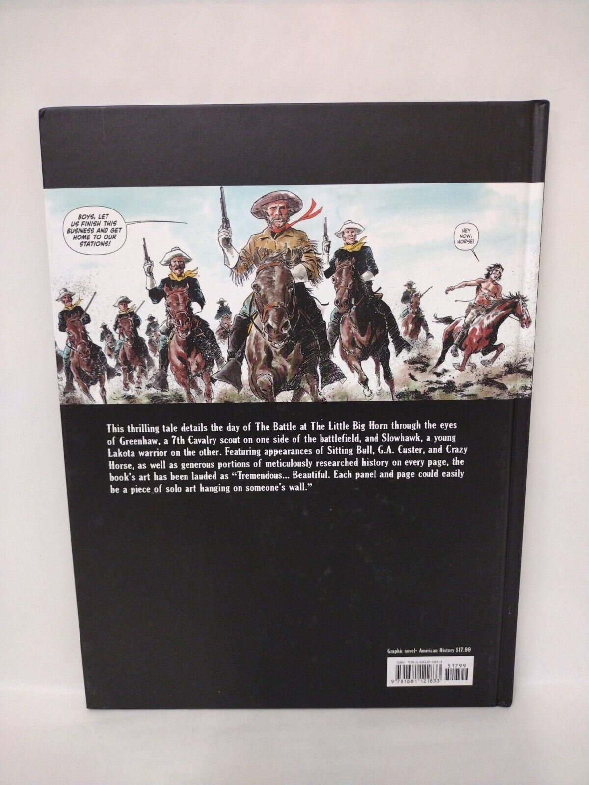 Of Dust and Blood: Battle at Little Big Horn (2018) NBM HC Native American New