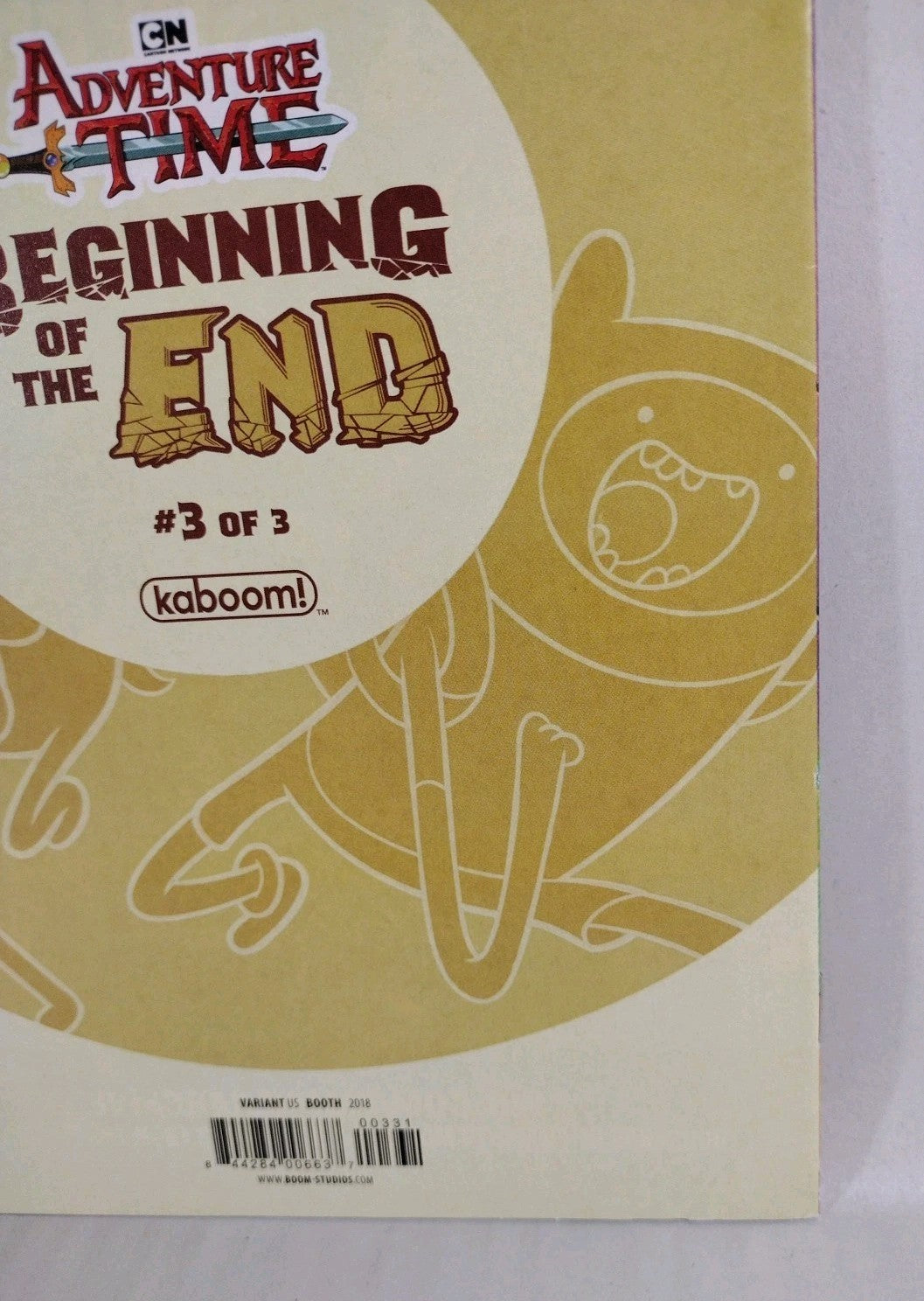 Adventure Time Beginning Of The End #3 (2018) Boom Comic Booth Variant Cover FN