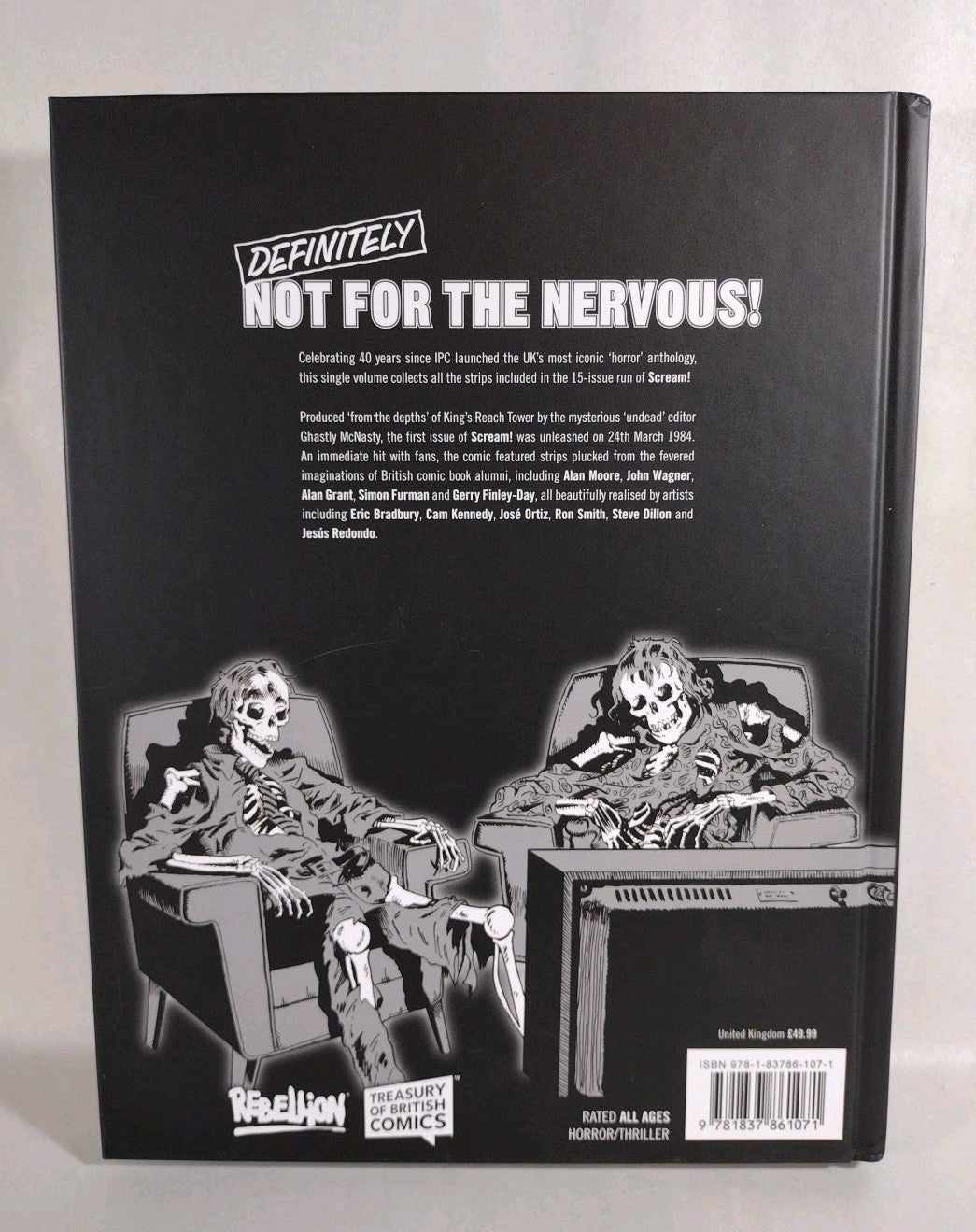 40 Years of Scream!: The Archival Collection (2024) 2000ad Horror HC New