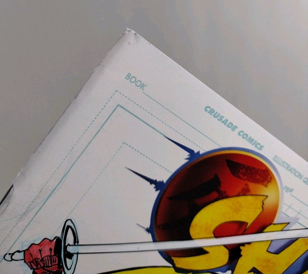 Shi Art of War 1998 Bill Tucci Crusade Comic Tour Book W Original Dave Castr Art