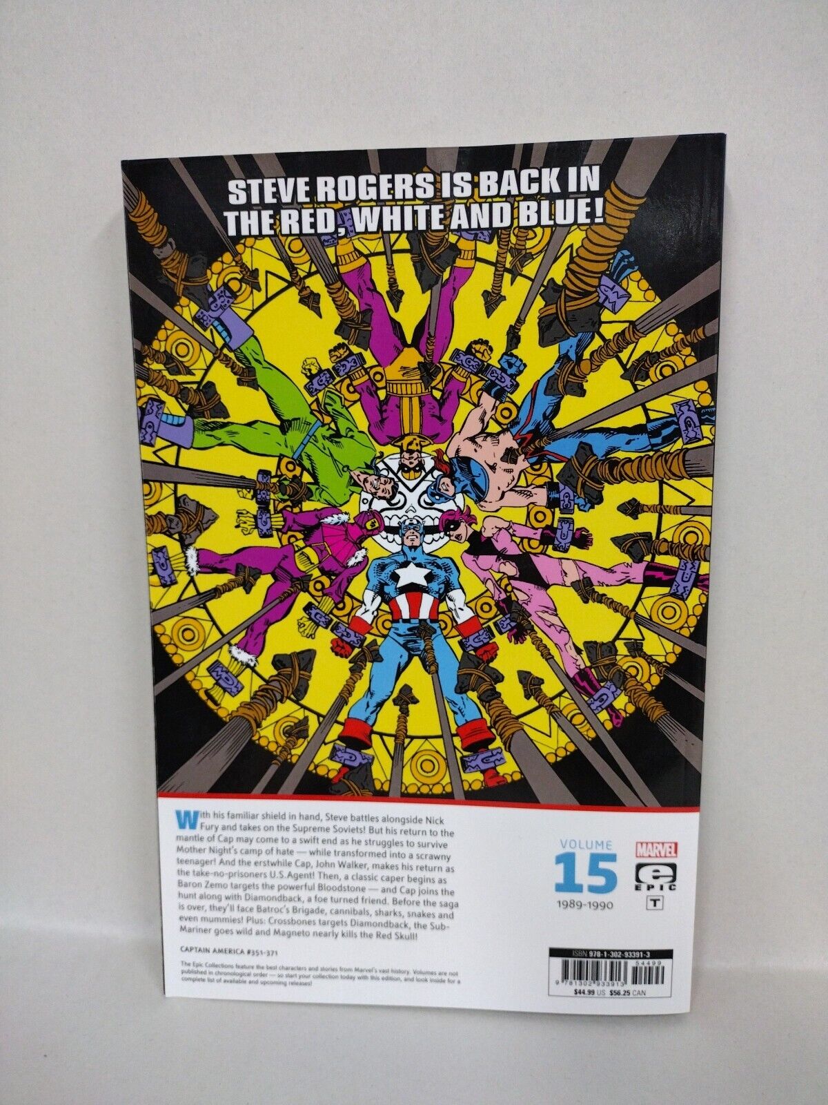 Captain America Epic Collection Vol 15 BLOODSTONE HUNT (2021) TPB New Marvel 