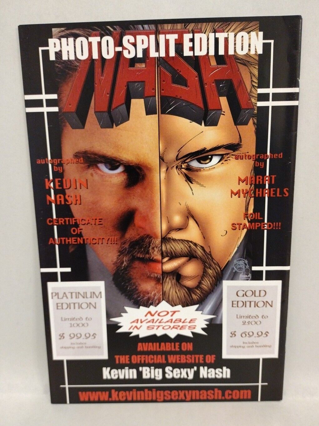 Nash (1999) Complete Image 7 Comic Lot Set W Photo Variants #1 2 Preview