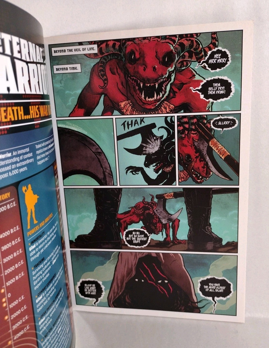 Wrath of the ETERNAL WARRIOR #1 (2015) Valiant Blank Variant Cover Comic NM