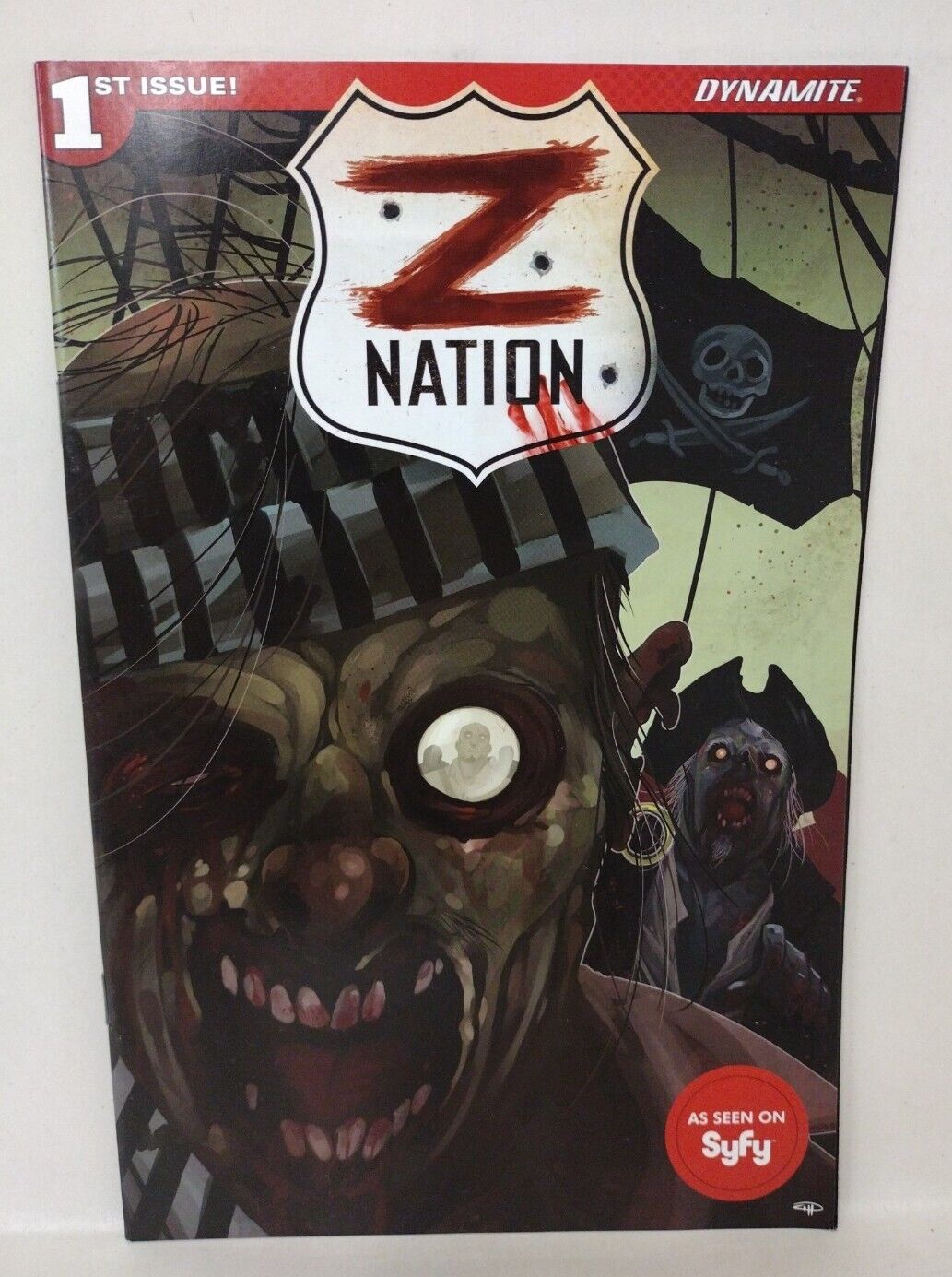 Z Nation Sea Of Death (2017) Dynamite Asylum Promotional Galley Zombie Comic 