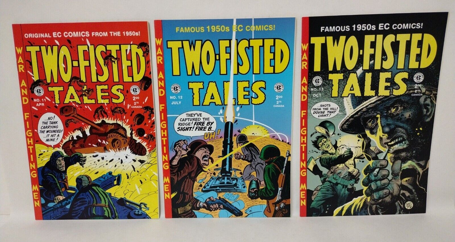 Two-Fisted Tales (1995) Gemstone EC Comic Reprint Set 11-24 Last Issue + The New