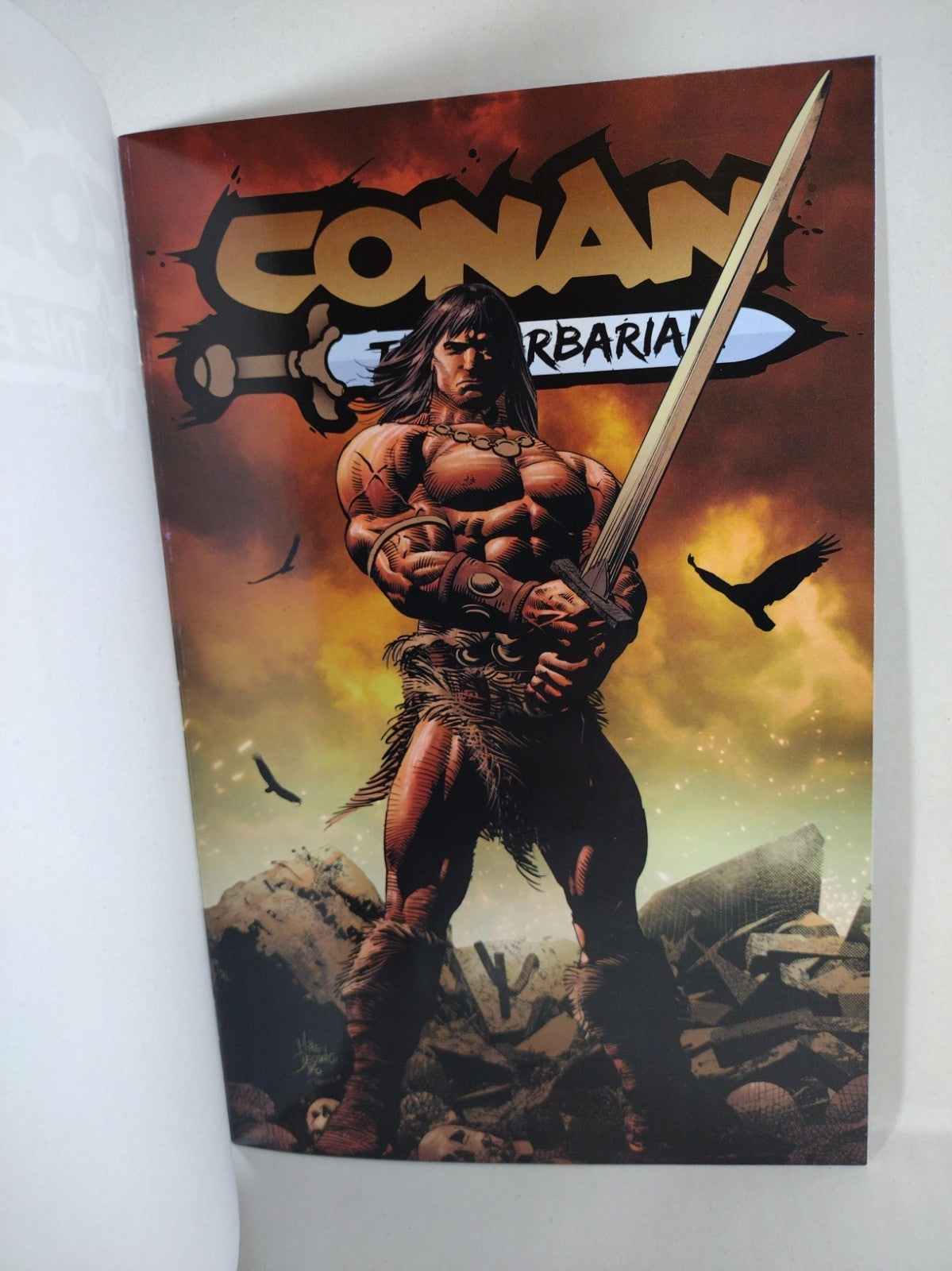 Conan The Barbarian #5 (2023) Titan Comics Blank Sketch Variant Cover NM