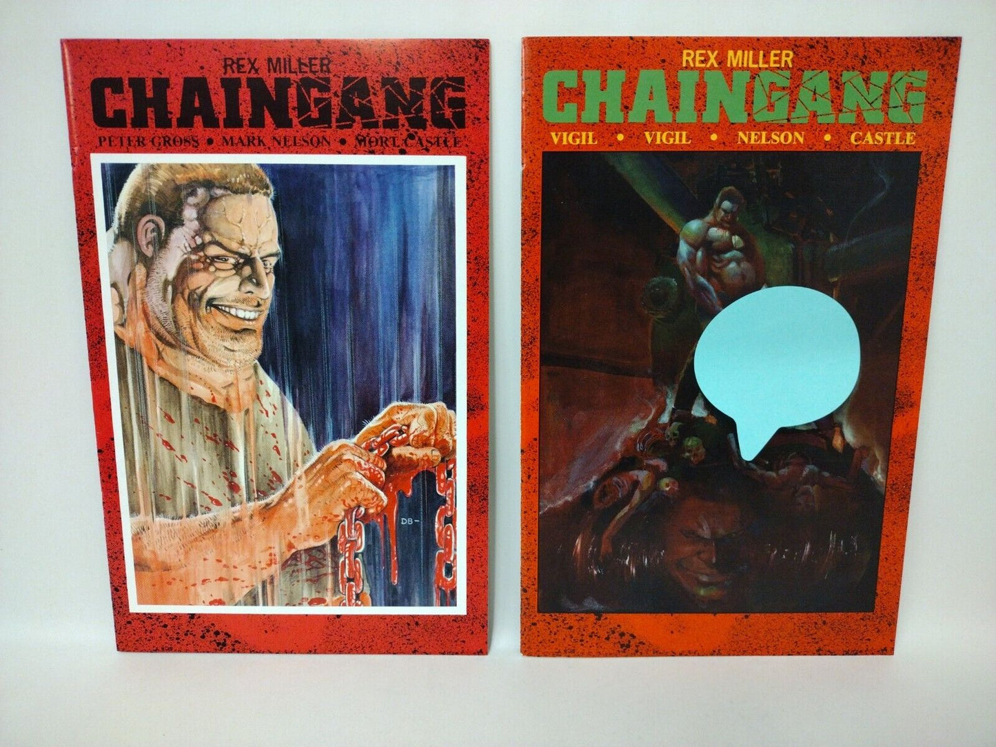 Rex Miller's Chain Gang (1992) Northstar Comic Complete Set #1 & 2 Horror 