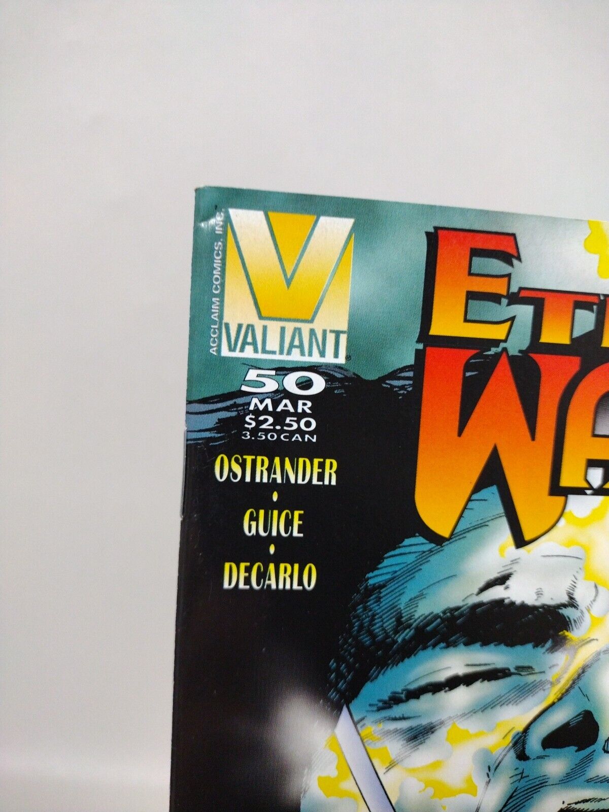 Eternal Warrior #50 (1996) Valiant Comic Last Issue Ostrander Guice VF