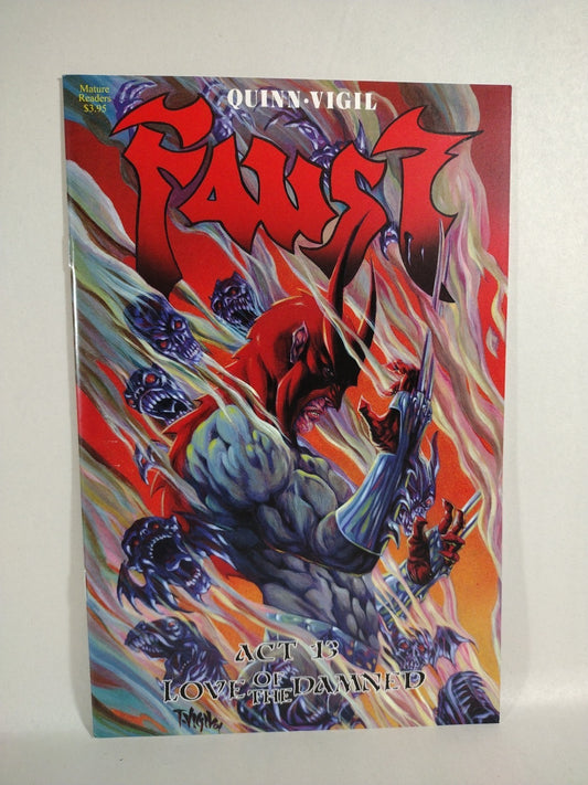 FAUST LOVE OF THE DAMNED Act 13 (2005) Rebel Studios 1st Print Tim Vigil NM