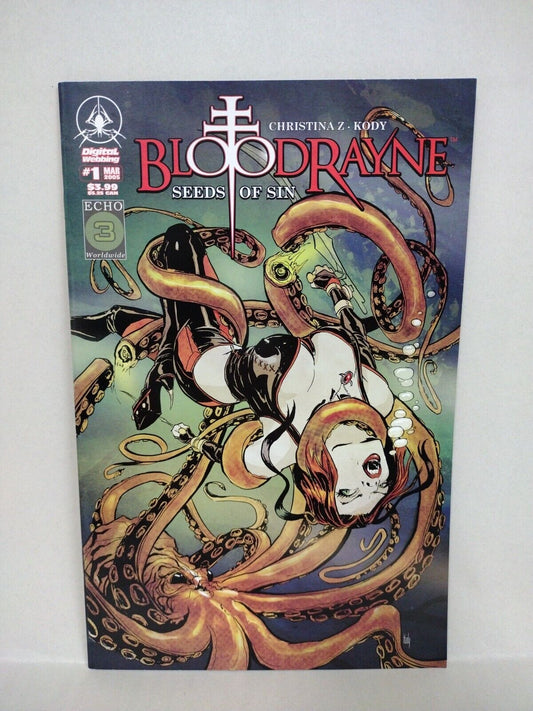 Bloodrayne Seeds Of Sin #1 (2005) Digital Webbing Comic Variant FN-VF